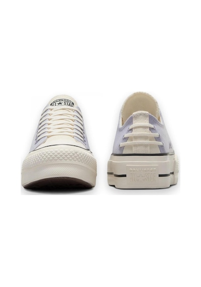 Converse A12553c Chuck Taylor All Star Lift Crafted Laces Platform Sneaker Lila Unisex Aya Lila