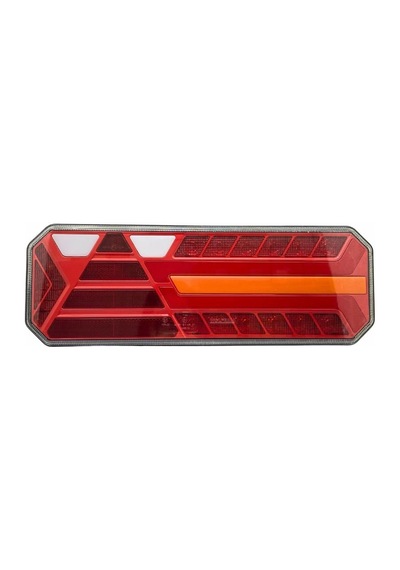 Wolfram 12v-24v Stop Lambası Neon Ledli-kayar Sinyalli 6 Fonksiyonlu 400 145 45 Mm E9 Sağ