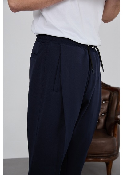 Baykim Sports Wears Unisex Modern Şalvar Pantolon Lacivert