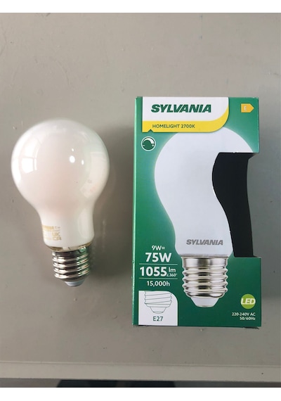 3 Adet Sylvanıa 9w 1055 Lümen E27 2700k Sarı Led Ampül Dimmer U