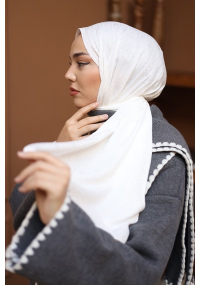 Silk Home Deluxe Şal 40003-01 Beyaz