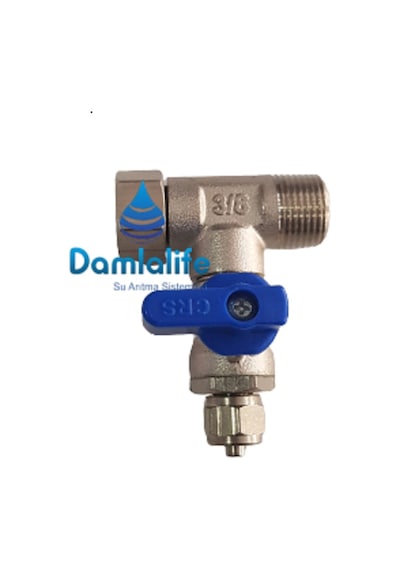 Su Arıtma Cihazı 3/8 Combo Hat Alma Bağlantı 1/4 Mini Vana