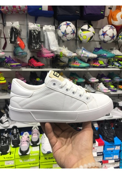 Beyaz Anatomik Taban Yürüyüş Günlük Sneaker Beyaz