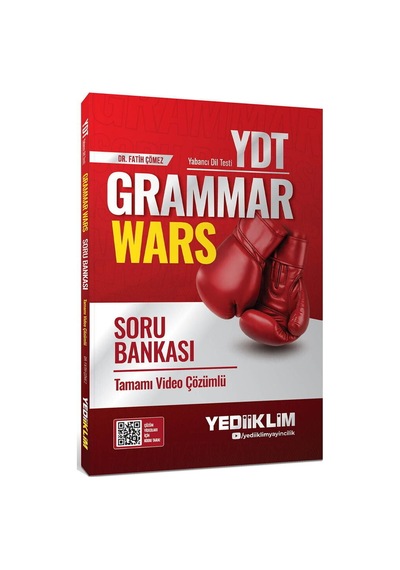 Yediiklim Ydt Grammar Wars Soru Bankası Çözümlü - Fatih Çömez