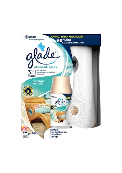 Glade Otomatik Makine + Yedek Okyanus Sprey 10001720-212407