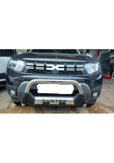 Türkmen Dacia Duster 2018 Sonrası Krom Ön Koruma Amazon Model
