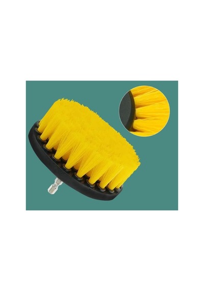Livx Hygiene Matkap Ucuna Takılan Profesyonel Temizlik Fırçası 5 Parça Ve 15 Cm Uzatma Çubuğu Sarı Muf-01 Sku: Smgstk8b5cbb2279