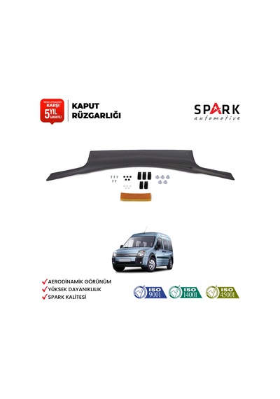 Ford Connect 2003-2008 Yıl Aralığı Uyumlu Kaput Rüzgarlığı 4mm