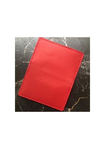 Bag Ard Gerçek Hakiki Deri Kartlık Cüzdan 9003 Kırmızı