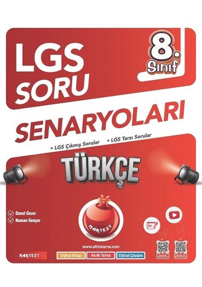 Nartest Yayınları 8. Sınıf Lgs Türkçe Soru Senaryoları