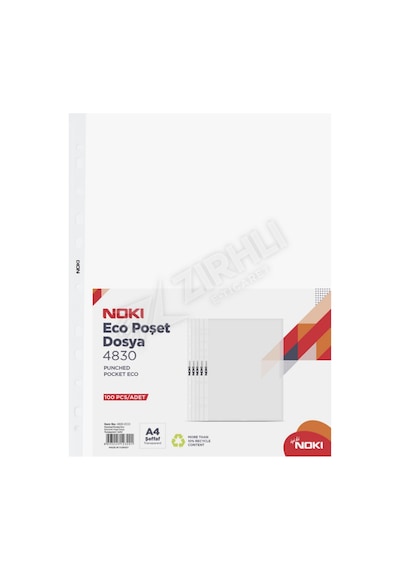 Noki Eco Poşet Dosya 100'lü Paket Diğer