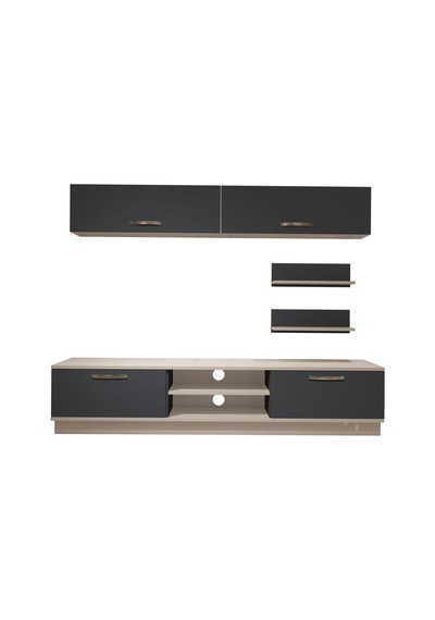 Decoraktiv Eko 5b Mdf Dvd Tv Ünitesi Tv Sehpası - Beyaz Antrasit Beyaz - Antrasit Decoraktiv Eko 5b Mdf Dvd Tv Ünitesi Tv Sehpası - Beyaz Antrasit Beyaz - Antrasit