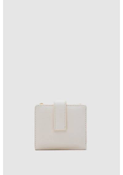 Shule Bags Fash Kadın Cüzdan Krem