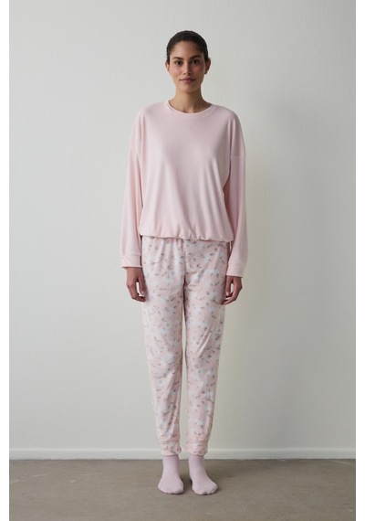 Penti Açık Pembe Ellie Termal Etkili Pijama Üstü Pn44