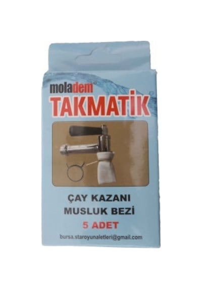 Çay Ocağı Kazanı Için Çaydem Musluk Bezi 5 Adet 1 Pk.