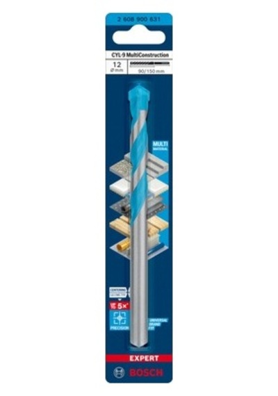 Multiconstruction Delme Ucu 12 Mm X 90 Mm X 150 Mm Uzun Süreli