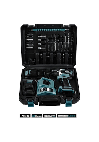 Assur Pro 21V Çift Akülü Kömürsüz 450nm Somun Sıkma Sökme - 2888