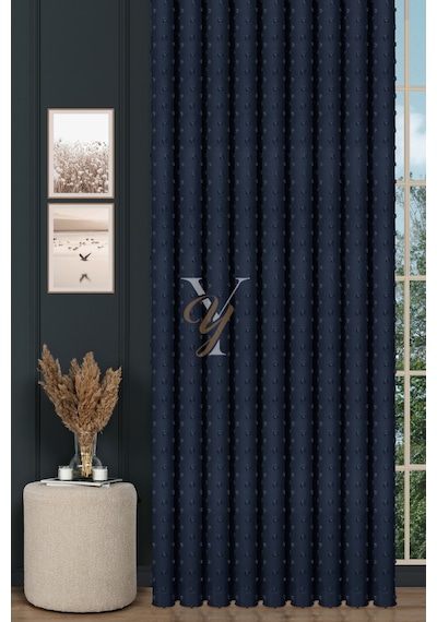 Armani Fon Perde V-775 Lacivert Lacivert