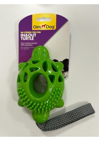 Gimdog Turtle Tpr Çekiştirmeli Köpek Oyuncağı 28 CM