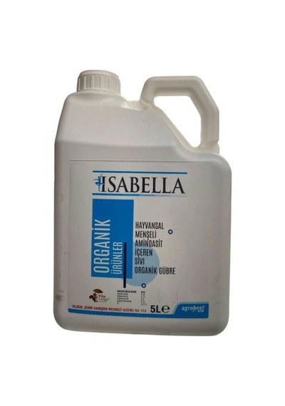 İsabella Hayvansal Menşeli Mikrobiyal Gübre 5 Litre