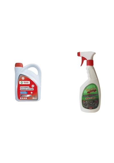 Kırmızı Antifriz + Motor Temizleyici N11.55