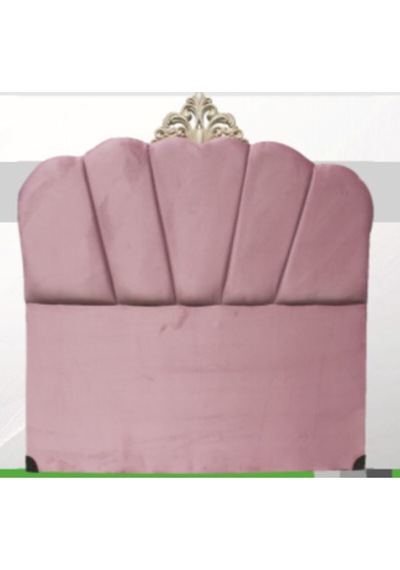 Başlık Alc Avangart Dilimli Model 120 Cm Baby Face Kumaş Pembe Renk El Yapımı