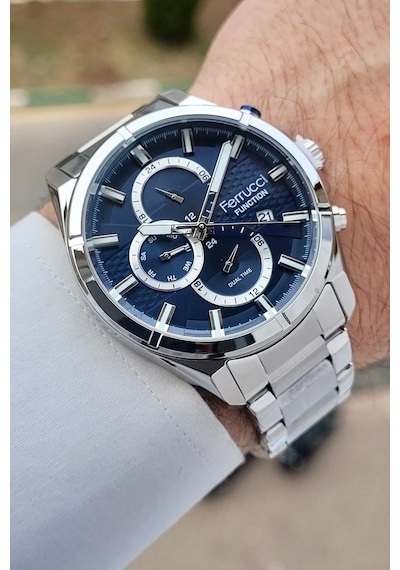 Ferrucci Fcgnct340 Erkek Kol Saati Gümüş