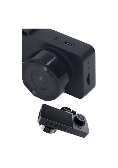 3 Kameralı 2 İnç 1080p Araç İçi Kamera Sürüş Kamerası Carplay - Lisinya Standart
