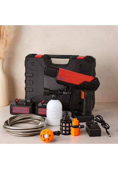 Şarjlı Araç Yıkama Makinesi 135w 19000rpm 21v 12000mah