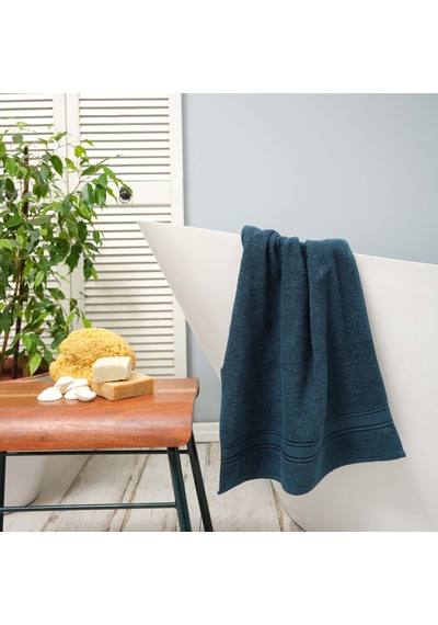Karaca Home Daily Soft %100 Pamuk Yüz Havlusu 50x90 cm Koyu Petrol