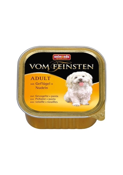 Animonda Vom Feinsten Kümes Hayvanlı ve Makarnalı Yetişkin Köpek Maması 150 G