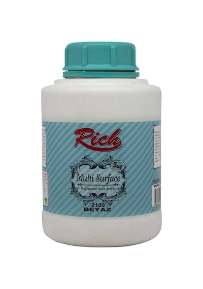 Rich Multi Surface Her Yüzey için Akrilik Boya 1250 Cc 2100 Beyaz