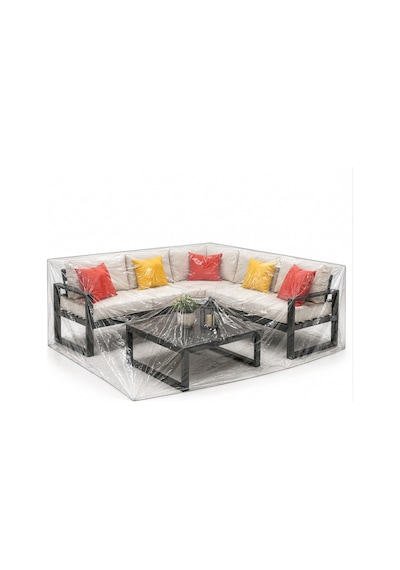 En Çok Tercih Edilen Şeffaf Bahçe Mobilyası Koruma Örtüsü,su Geçirmez,pvc Balkon,teras,masa Takımı Koruyucu Kılıf,145x200x100 Diğer