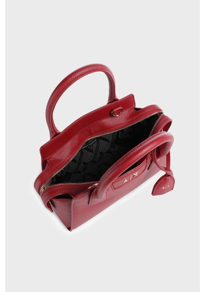 Armani Exchange Logolu Çıkarılabilir Askılı Çanta Kadın Çanta Xw002159 Af26570 U5102 Kırmızı