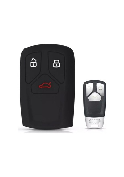 Audi Keyless A4 A5 A6 A7 Q3 Q5 Silikon Anahtar Koruma Kılıfı (490765089)