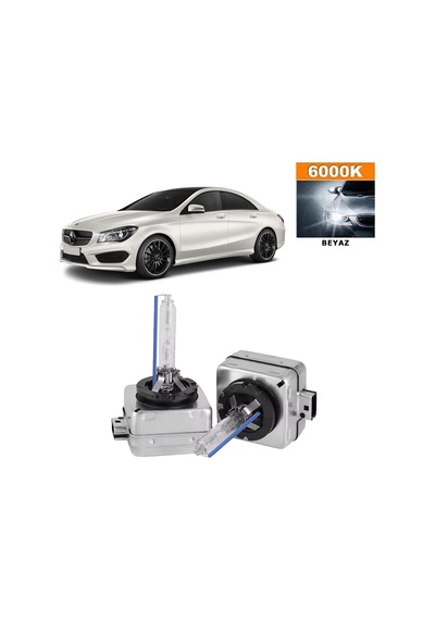 Mercedes Cla C117 2012-2016 D3s / D3r 6000k Beyaz Hıd Xenon Ampul 2 Adet