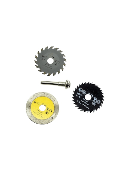 5189 Matkaba Takılır Mini Testere Seti 3 Parça Ahşap Metal Taş