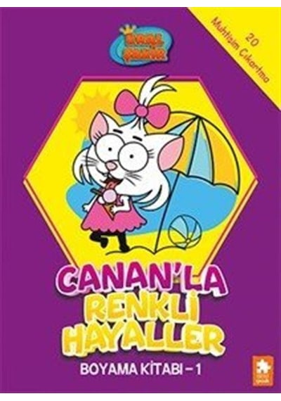 Kral Şakir / Canan'la Renkli Hayaller Boyama Kitabı 1