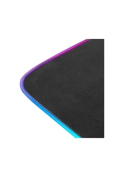 Unico Rgb Led Işıklı Baskısız Siyah Gaming Mouse Pad 35 X 30Cm