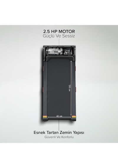 Proforce Zeta Otomatik Eğim Koşu Bandı Led Ekran Kolay Kurulum
