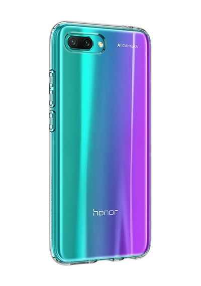Spigen Huawei Honor 10 İle Uyumlu Kılıf Liquid Crystal 4 Tarafı Koruma
