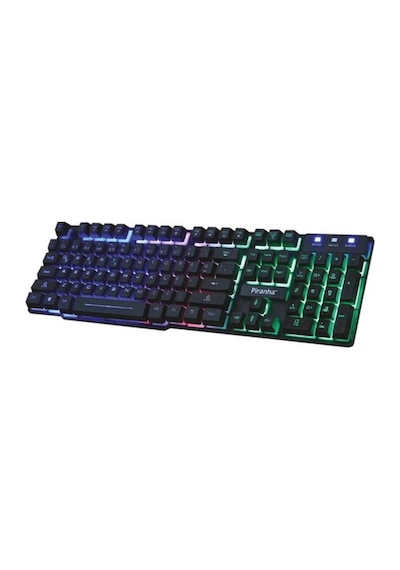 Piranha 2345 Usb Kablolu 7 Renk Led Işıklı Gaming Q Klavye
