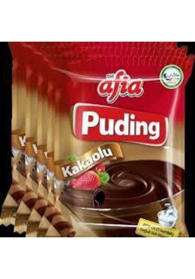 Kakaolu Puding 125 Gr 5 Adet