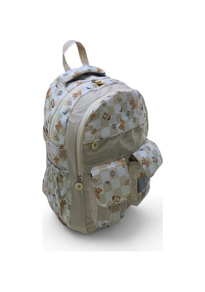Baginn Damalı Desen Sırt Çantası İlköğretim Okul Çantası 001