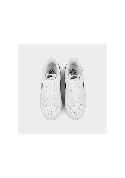Nike Dh3158-100 Court Vision Low Next Nature Kadın Spor Ayakkabı Beyaz Siyah