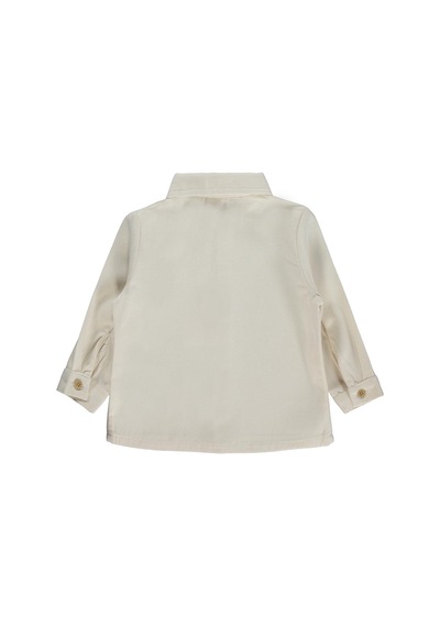 Civil Baby Basic Cepli 6-18 Ay Gömlek - Ekru