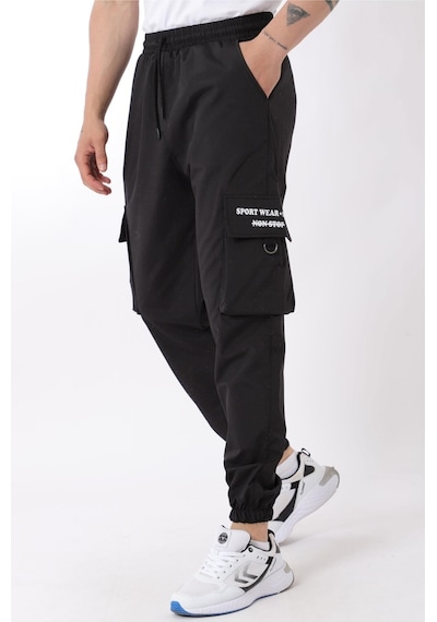 Stilkombin Paraşüt Kumaş Sport Wear Baskılı Kargo/jogger Alt Pldp 03 70094 001