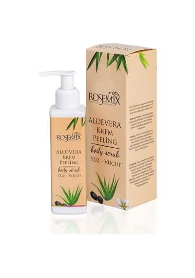 Rosemix - 154 - - Alovera Krem Peeling 120 Ml - 2 Adetlik - Matxzngz - Set Ürün