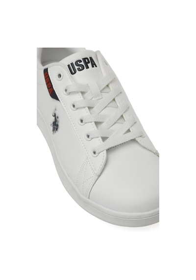 U.s. Polo Assn. Costa Wmn 6fx Beyaz Kadın Sneaker Beyaz-lacı