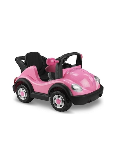Babyhope W431R Hub Akülü Araba 12V Uzaktan Kumandalı Pembe